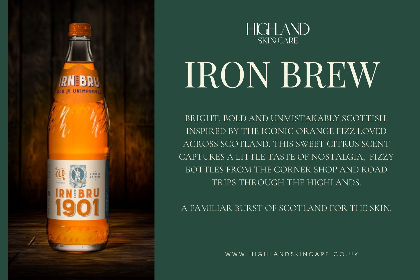 Iron Brew Foaming Body Scrub - Orange & Raspberry scent