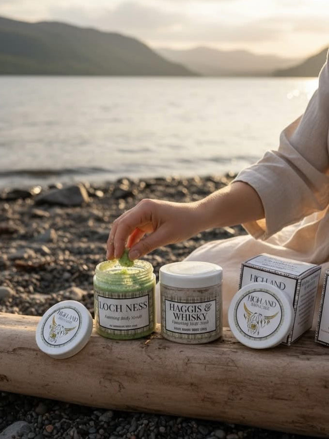 Loch Ness Foaming Body Scrub - Lemon & Lime