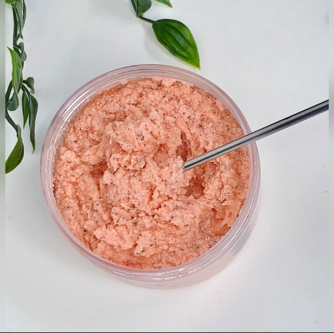 Iron Brew Foaming Body Scrub - Orange & Raspberry scent